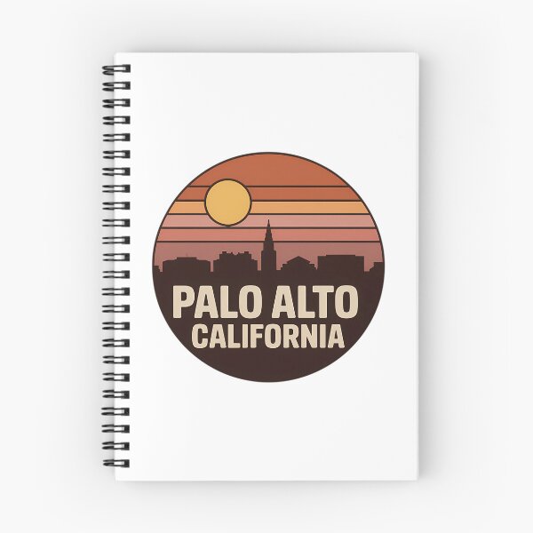 Item preview, Palo Alto California Skyline Sunset Emblem designed and sold by heckcarminas.