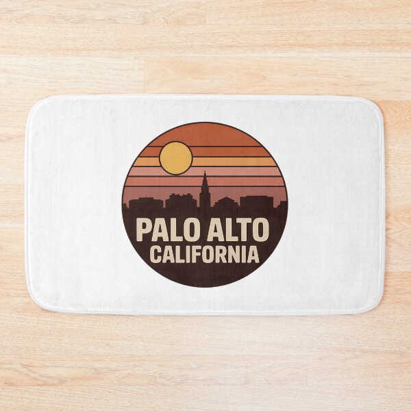 Item preview, Palo Alto California Skyline Sunset Emblem designed and sold by heckcarminas.