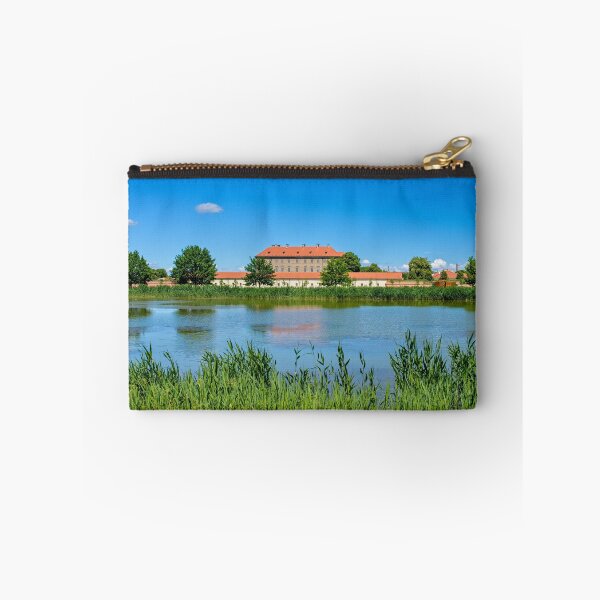Item preview, Historic Mansion Over Quiet Lake in Summer designed and sold by Rogi74.