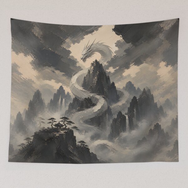Item preview, Heavenly Serpent – Temple of the High Peaks designed and sold by ChromaRune.