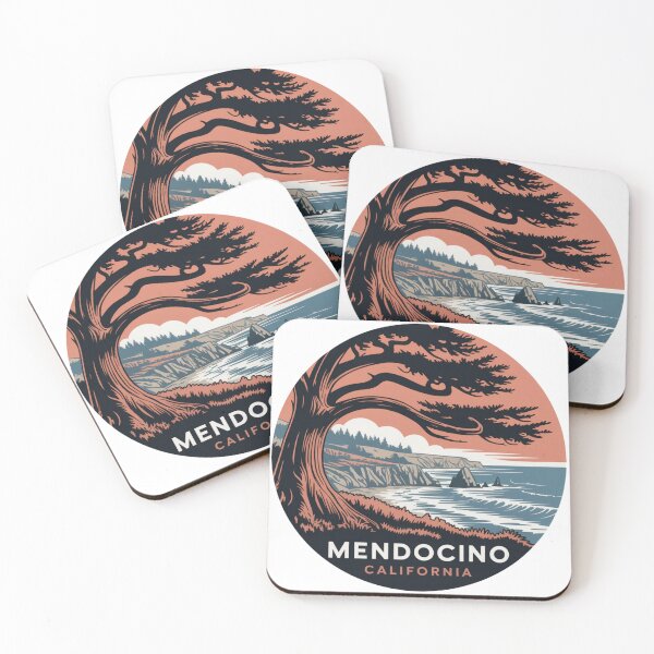 Item preview, Mendocino California: Coastal Tree designed and sold by CircinusStore.