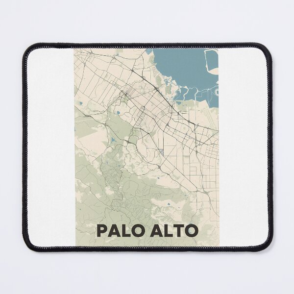 Item preview, Palo Alto Map designed and sold by heckcarminas.