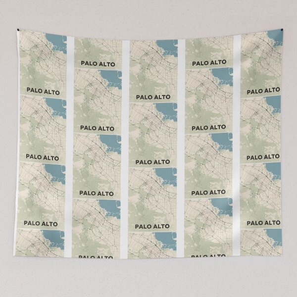 Item preview, Palo Alto Map  designed and sold by heckcarminas.