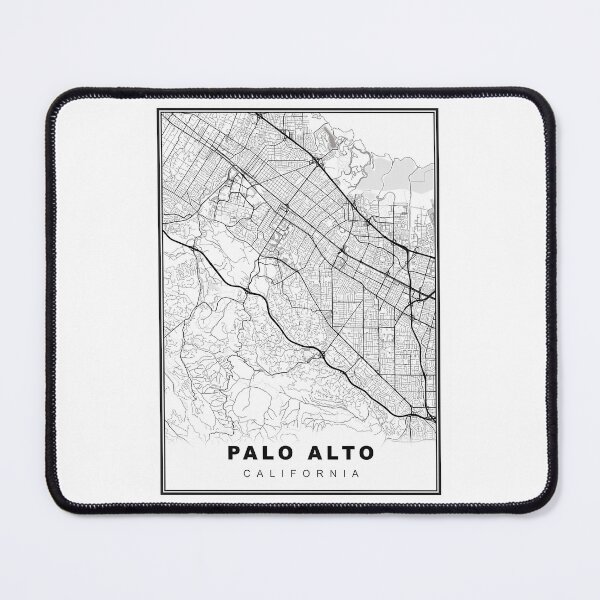 Item preview, Palo Alto Map designed and sold by heckcarminas.