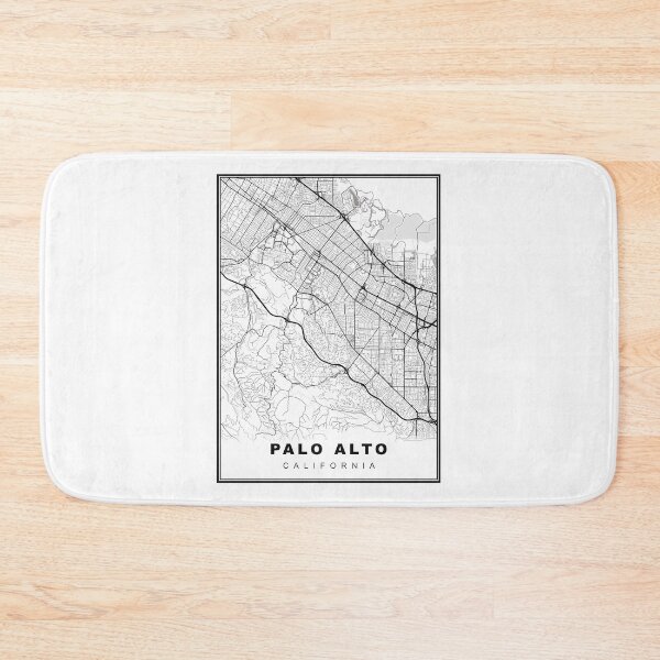 Item preview, Palo Alto Map designed and sold by heckcarminas.