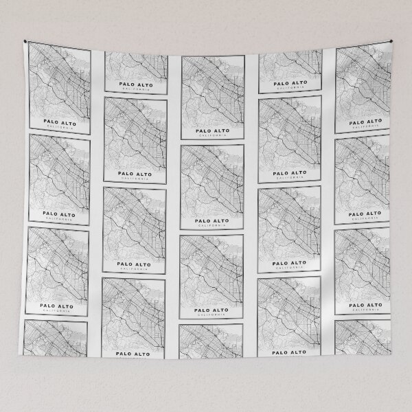 Item preview, Palo Alto Map designed and sold by heckcarminas.