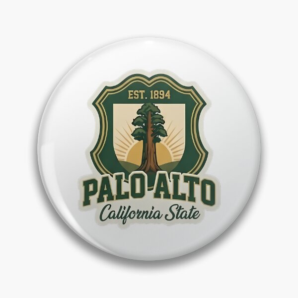 Item preview, Palo Alto California State - Vintage Academic Redwood Crest designed and sold by heckcarminas.