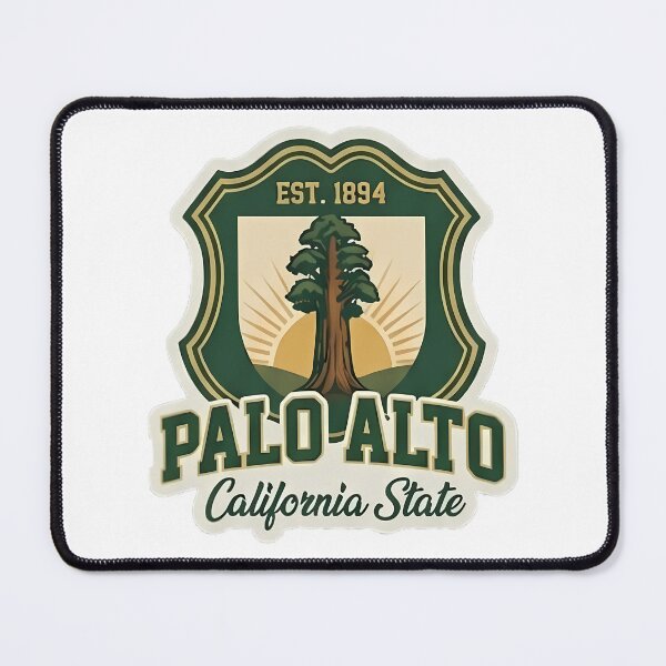 Item preview, Palo Alto California State - Vintage Academic Redwood Crest designed and sold by heckcarminas.