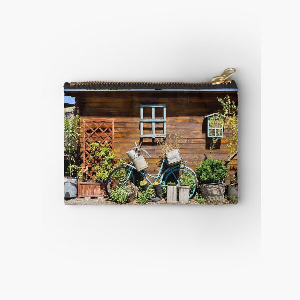 Item preview, Rustic Garden Shed with Vintage Bicycle designed and sold by Rogi74.