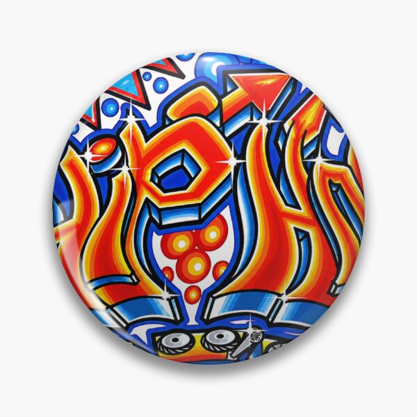 Item preview, Hip Hop Graffiti Bubble Letters Art designed and sold by ToyboxHippy.