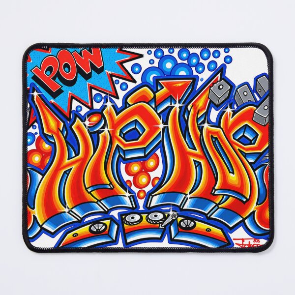 Item preview, Hip Hop Graffiti Bubble Letters Art designed and sold by ToyboxHippy.