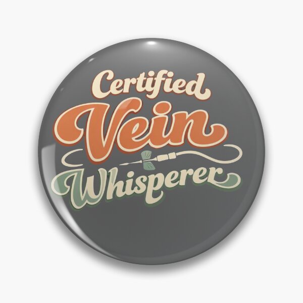 Item preview, Certified Vein Whisperer Retro Phlebotomist designed and sold by Timeless Junction.