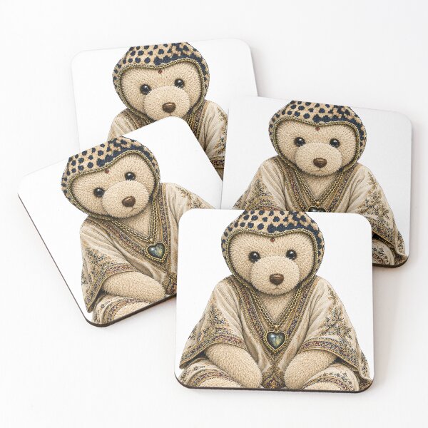 Item preview, Jojo bear in beige Kaftan designed and sold by designbywhacky.