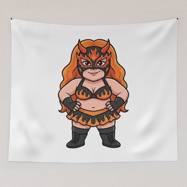 Item preview, Furious Lady Flammer Garden Gnome designed and sold by Bad-Decisions-Designs.