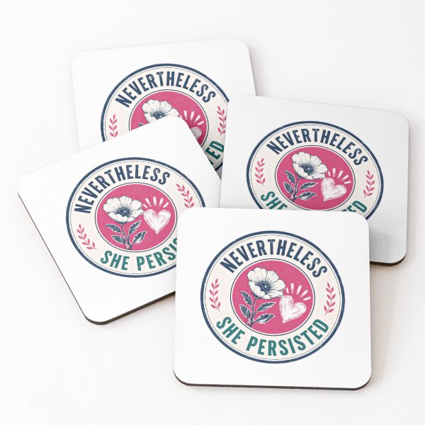 Item preview, Nevertheless She Persisted Feminist Empowerment Strong Woman designed and sold by RetroMini2026.
