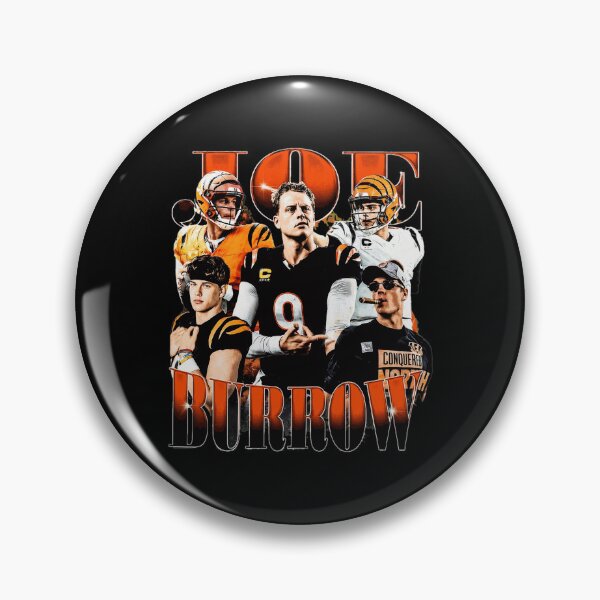 Item preview, Joe Burrow Retro Football Collage designed and sold by RahmahYoh.