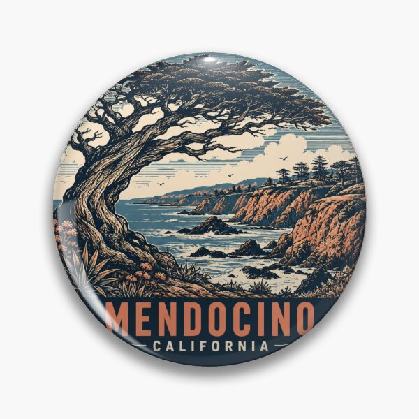 Item preview, Mendocino California: Windy Coast designed and sold by CircinusStore.