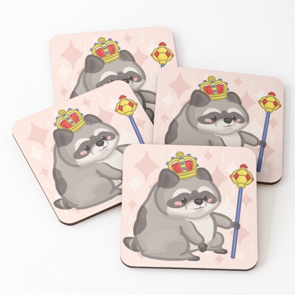 Item preview, Jimothy the Raccoon King designed and sold by Khotekmei.