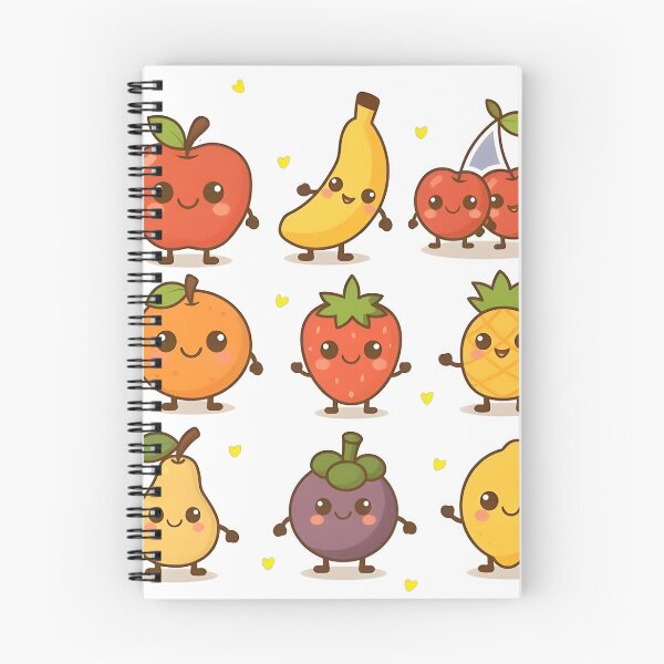 Item preview, Adorable Kawaii Fruits A Smiling Sticker Collection designed and sold by annartrasijula.
