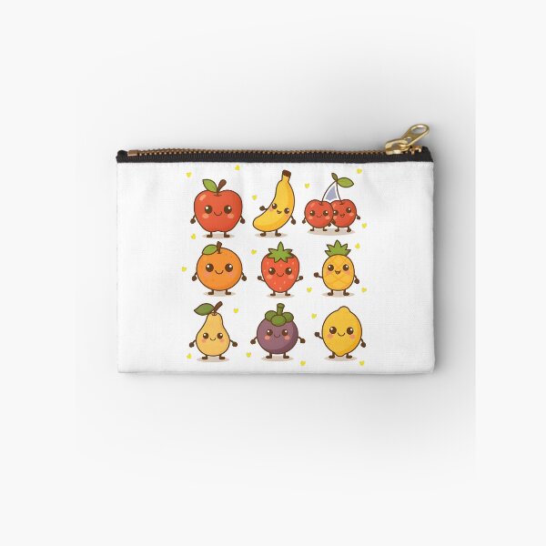 Item preview, Adorable Kawaii Fruits A Smiling Sticker Collection designed and sold by annartrasijula.