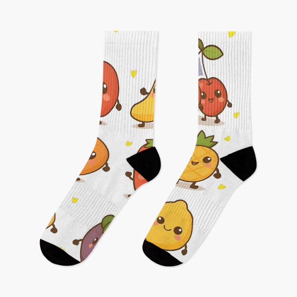 Item preview, Adorable Kawaii Fruits A Smiling Sticker Collection designed and sold by annartrasijula.