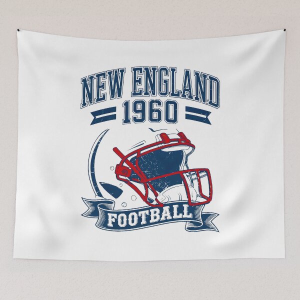 Item preview, Retro New England Football Helmet Vintage T-Shirt designed and sold by KathleenR67443.