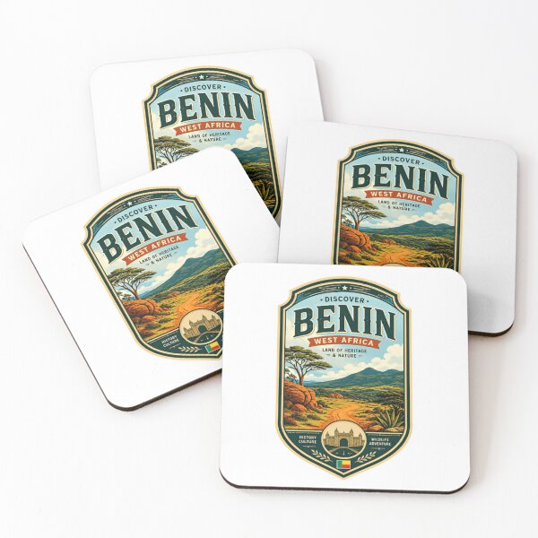 Item preview, Discover Benin West Africa Land Of Heritage & Nature History Culture Wildlife Adventure Travel Souvenir designed and sold by Simsimah26Parks.