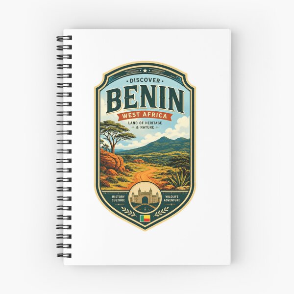 Item preview, Discover Benin West Africa Land Of Heritage & Nature History Culture Wildlife Adventure Travel Souvenir designed and sold by Simsimah26Parks.