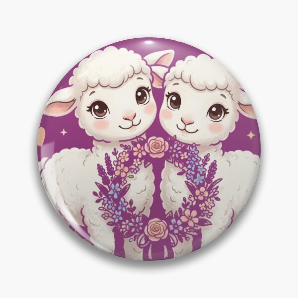 Artikelvorschau, Lammliebe und Osterfreude – Niedliche Babylämmer-Illustration entworfen und verkauft von @SHINTOSARTSTORE.
