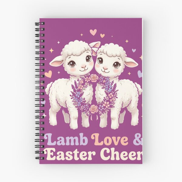 Item preview, Lamb Love and Easter Cheer – Cute Baby Lambs Illustration designed and sold by @SHINTOSARTSTORE.