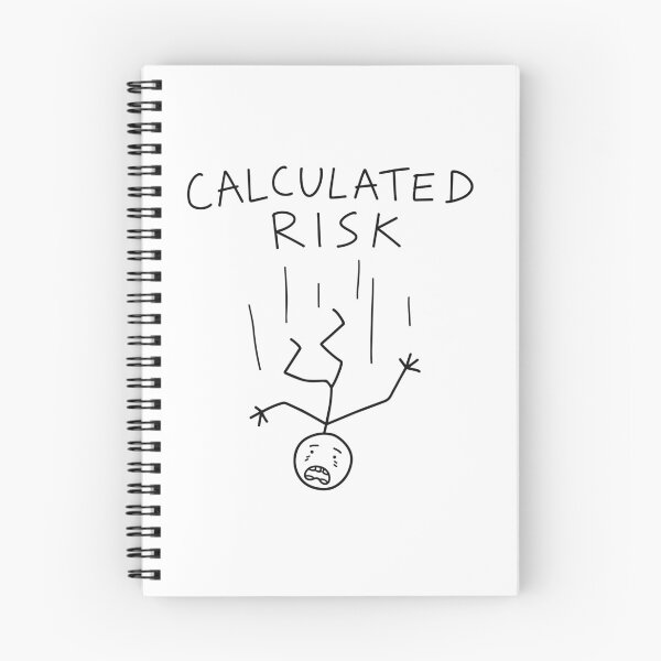 Item preview, Calculated Risk - Funny Bad Decision MS Paint Stick Figure Meme designed and sold by Holzon.