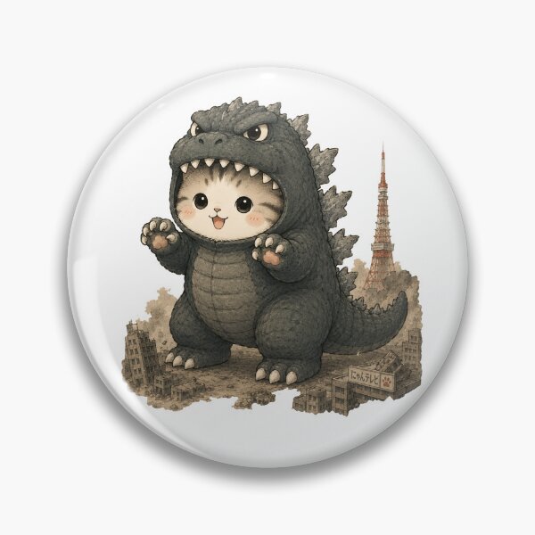 Item preview, Kaiju cat designed and sold by Brambleflex.