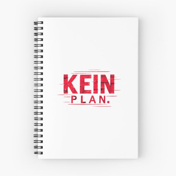 Item preview, NO PLAN. – German Grunge Glitch Statement designed and sold by UnglaublichGut.