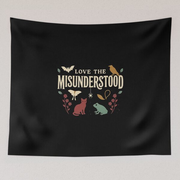 Item preview, Love the Misunderstood – Dark Cottagecore Wild Animals | Spider, Frog & Moth designed and sold by ZyziowskyArt.