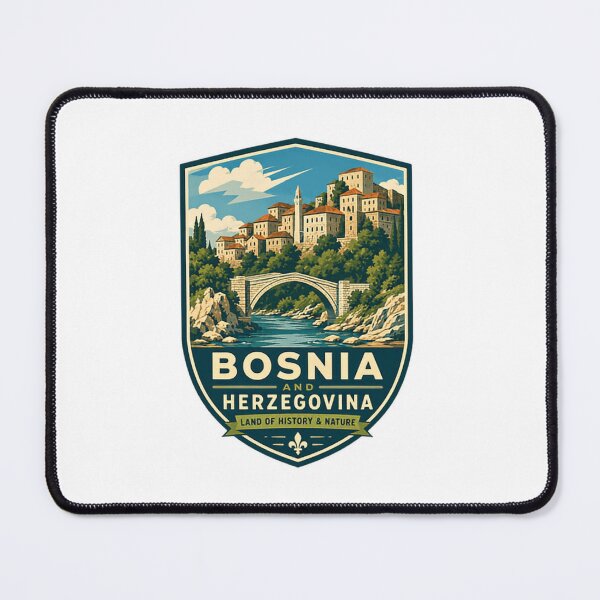 Item preview, Bosnia And Herzegovina Land Of History & Nature Bosnian Travel Heritage designed and sold by Simsimah26Parks.