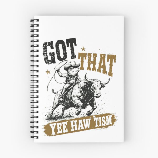 Item preview, Got That Yee Haw Tism Funny Cowboy Rodeo Bull Rider Frog designed and sold by RetroMini2026.