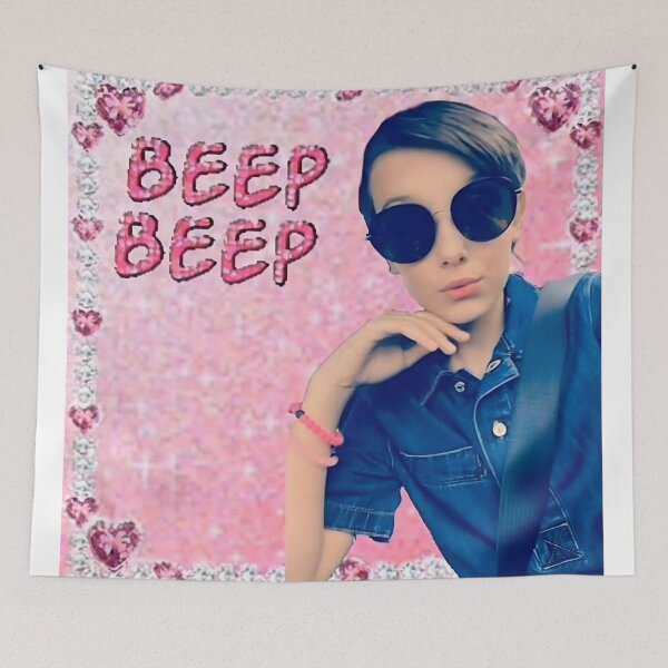 Item preview, Millie Bobby Brown Pride Meme Beep Beep designed and sold by Alyssa Kindick.