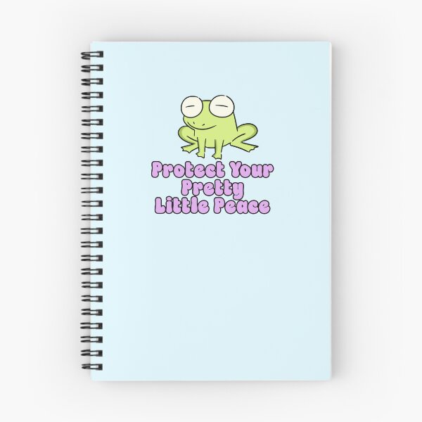 Item preview, Protect Your Pretty Little Peace Cute Frog designed and sold by jianina-alondra.