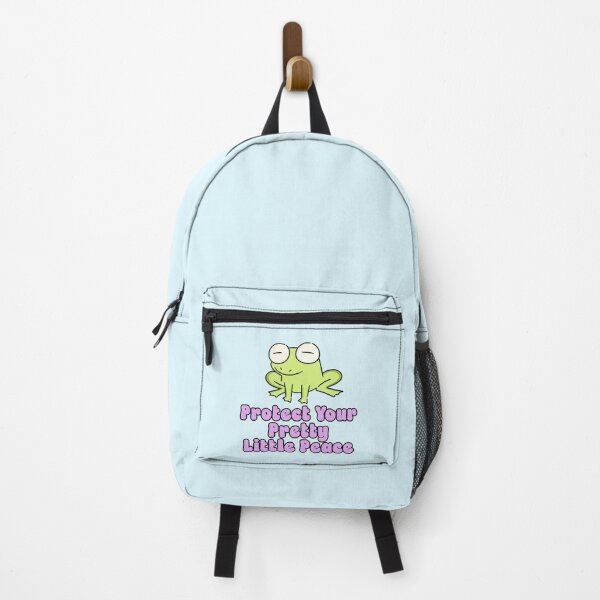Item preview, Protect Your Pretty Little Peace Cute Frog designed and sold by jianina-alondra.