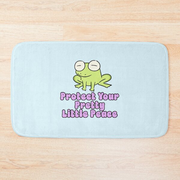 Item preview, Protect Your Pretty Little Peace Cute Frog designed and sold by jianina-alondra.