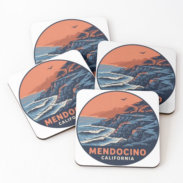 Item preview, Mendocino California: Sunset Coast designed and sold by CircinusStore.