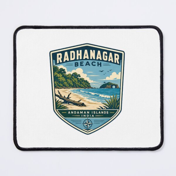 Item preview, Radhanagar Beach Andaman Islands India Travel Vacation Souvenir designed and sold by Simsimah26Parks.