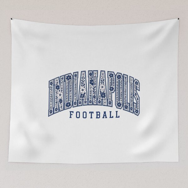 Item preview, Indianapolis Football Floral Varsity T-Shirt designed and sold by MatthewCo98528.