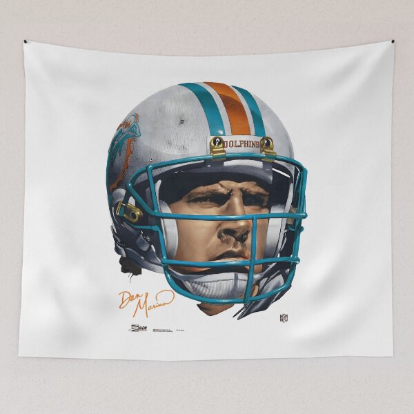 Item preview, Dan Marino Caricature Dolphin Miami Football Fan Hall Of Fame Vintage 80s 90s  designed and sold by Vinepamela12.