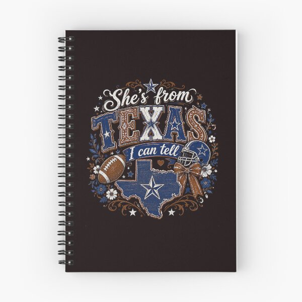 Item preview, She's From Texas Pride Cowgirl Football Design designed and sold by ImeldaSparks.