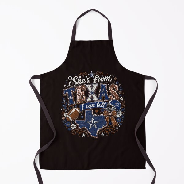 Item preview, She's From Texas Pride Cowgirl Football Design designed and sold by ImeldaSparks.