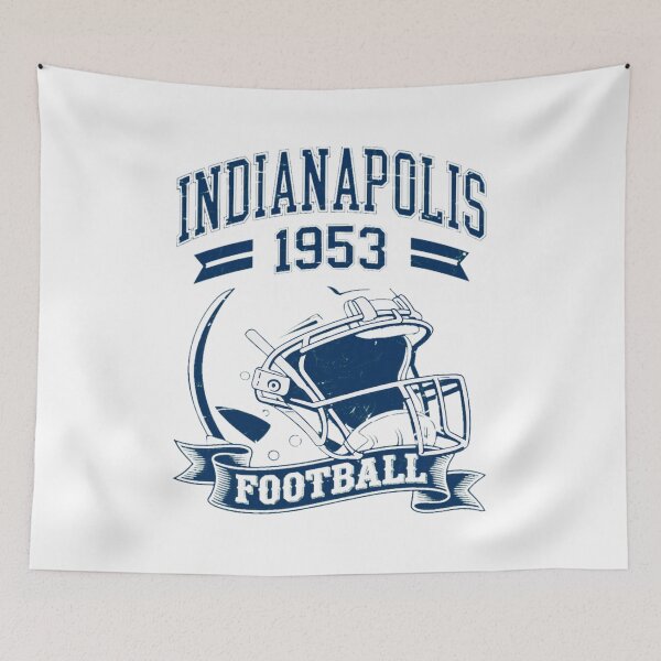 Item preview, Indianapolis 1953 Football Vintage Retro Helmet designed and sold by KathleenR67443.
