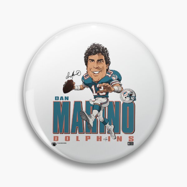 Item preview, Dan Marino Caricature Dolphin Miami Football Fan Hall Of Fame Vintage 80s 90s  designed and sold by Vinepamela12.