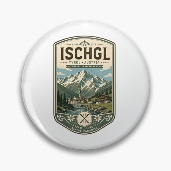Item preview, Ischgl Tyrol Austria Central Eastern Alps Alpine Paradise Ski Mountain Travel designed and sold by Simsimah26Parks.