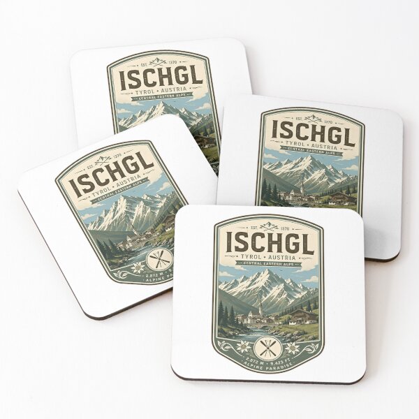 Item preview, Ischgl Tyrol Austria Central Eastern Alps Alpine Paradise Ski Mountain Travel designed and sold by Simsimah26Parks.
